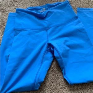 Pretty blue workout legging